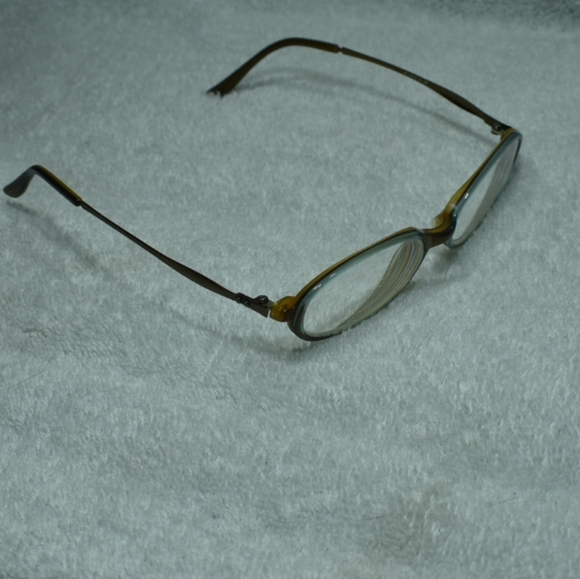 Jill Stuart Brown and Blue Rx Glasses IOC - Picture 7 of 8